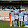 Team huddle
